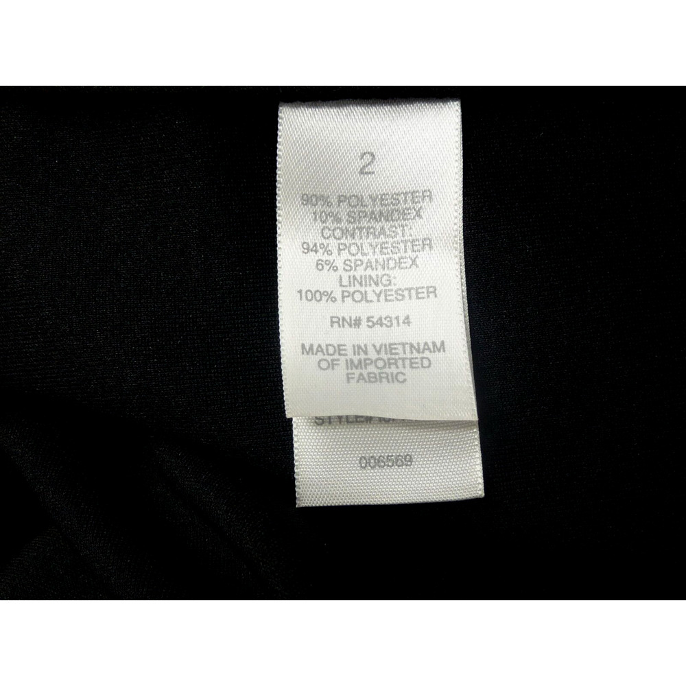 Bisou Bisou Michele Bohbot Women's Size 2 Dress Black New With Tags - Picture 10 of 12